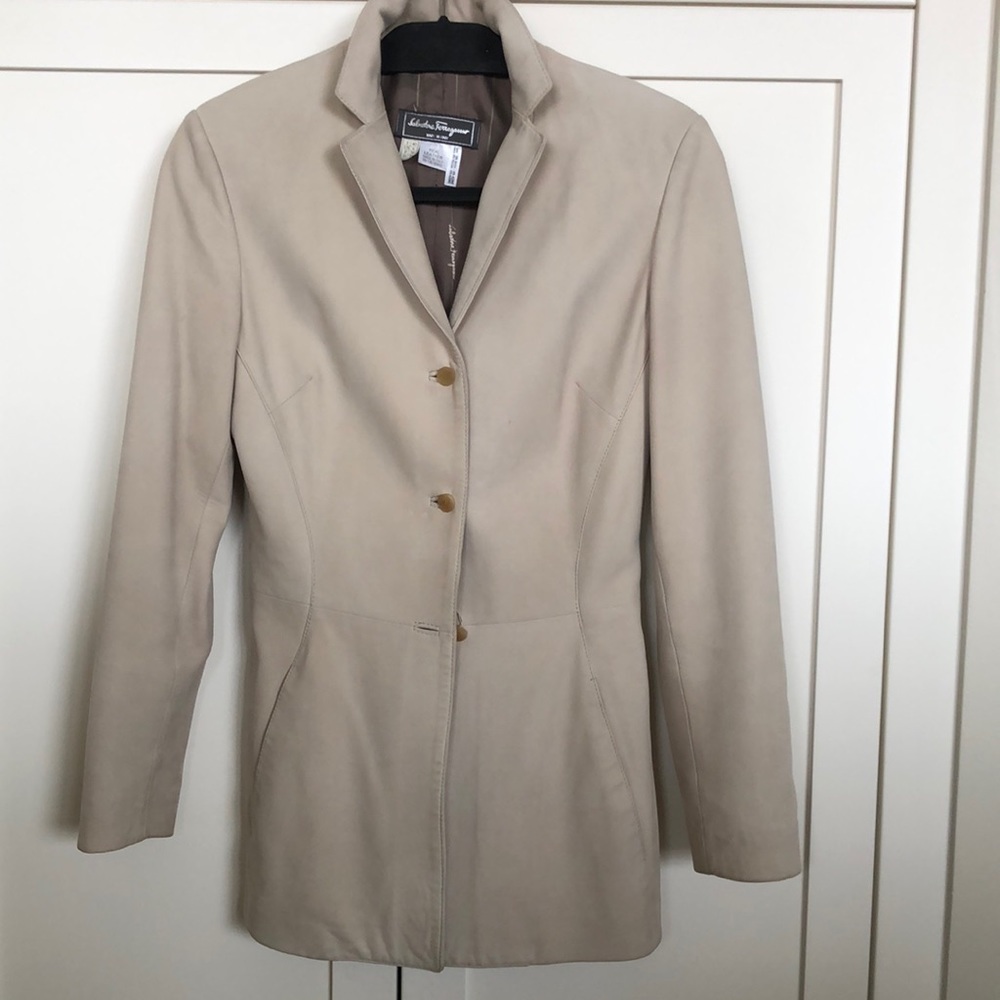Ladies leather jacket